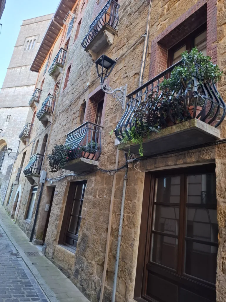 Zumaia ulička k San pedro