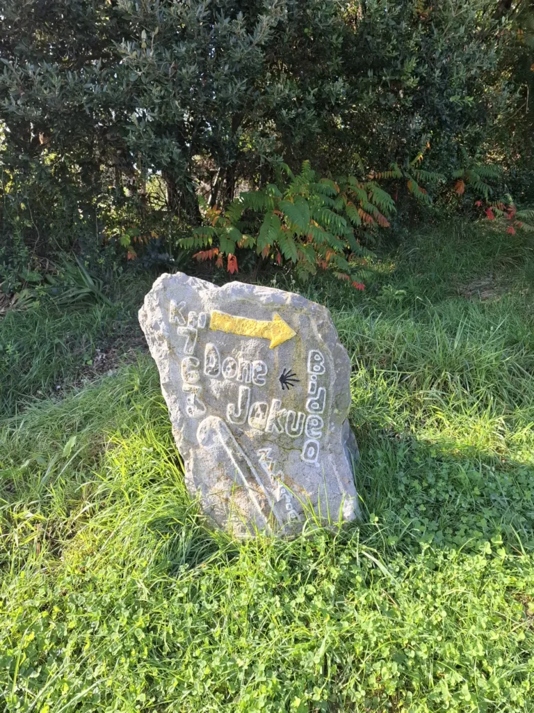 Ermita De Nuestra Señora De Arritokieta Zumaia rozcestník Santiago