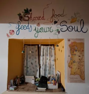 Albergue de peregrinos Izarra Sdílením jídla sytíš duši 