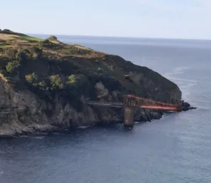 Cargadero de mineral de Mioño Castro Urdiales 