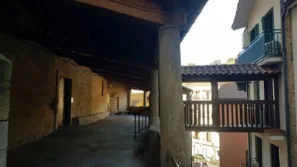 Kostel Sv. Mikuláše můstek na faru Orio