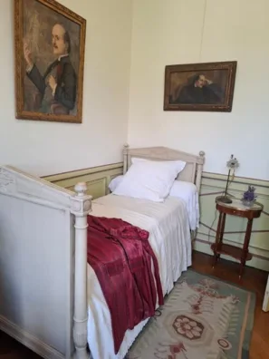 Vila Arnaga Edmond Rostand ložnice