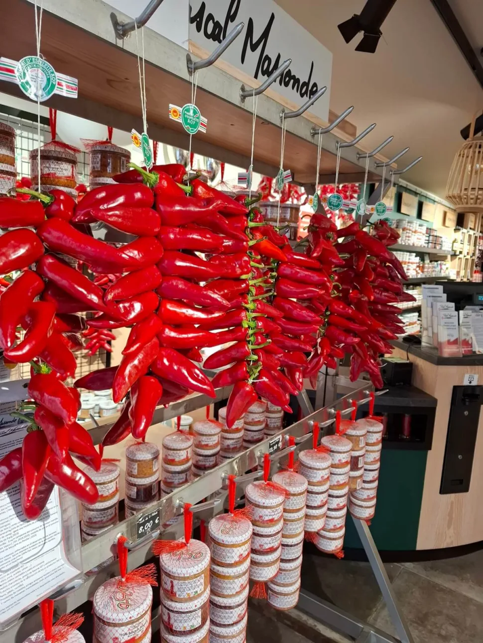 papričky Espelette France