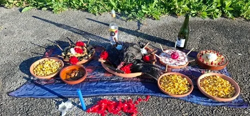 voodoo magie potrava pro&nbsp;duchy 