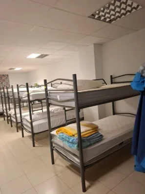 Albergue de peregrinos Mar y Montaña ložnice