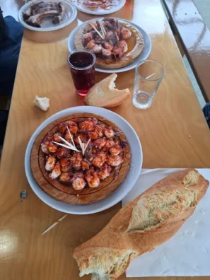 Chobotničky na&nbsp;stole. Trh Abadín