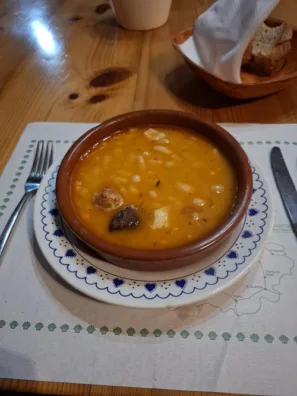 Fazolačka v Cervexaría A Chancela Negreira