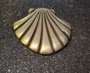 Gijon značka svatojakubské cesty