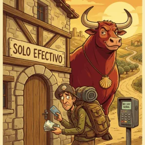 Hotovost je král Španělsko