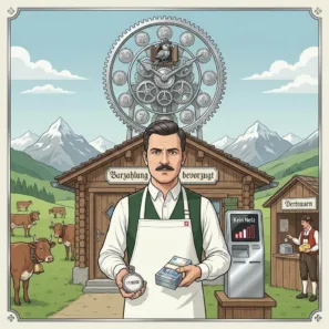 Hotovost je král Švýcarsko