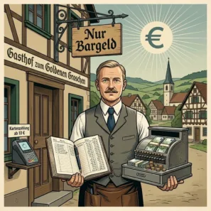 Hotovost je král německo