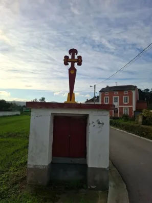 La Espada červený svatojakubský meč-kříž