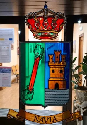 Radnice ayuntomiento Navia vstup