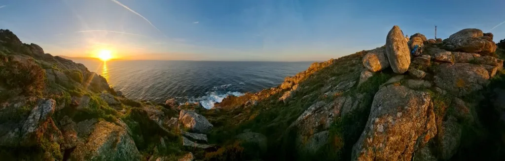 Východ slunce Capo de Fisterra