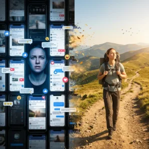 Digitální detox únik z pasti